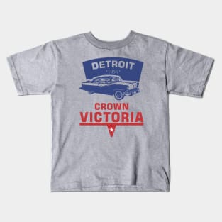 Crown Victoria - Detroit Kids T-Shirt